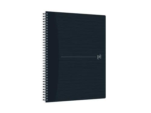Spiraalblok Oxford Origin A4+ ruit 5mm 70vel zwart