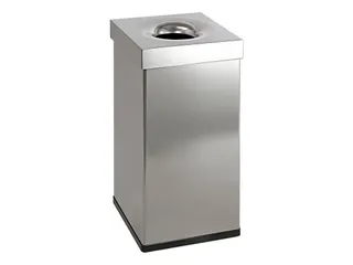 Vlamdovende papierbak Carro Flame 55 liter RVS - 1