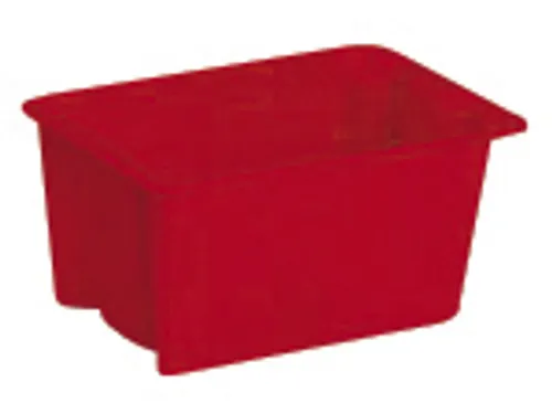 Draaistapelbak Pp Hxlxb 150X300X200Mm 6L Rood