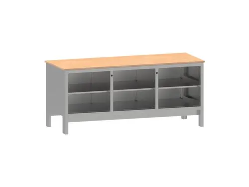 werkbank,HxBxD 870x1850x725mm,multiplexblad,draagverm. 1000kg,4voeten