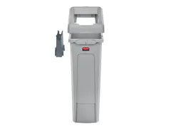 Afvalbak Rubbermaid Slim Jim Recyclestation starterset 87 liter grijs