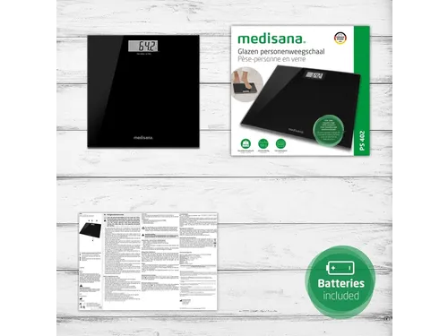 Medisana PS 402 Personen Weegschaal Zwart