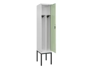 locker voor scheiding van kleding,HxBxD 2120x400x500mm,1vak - 1