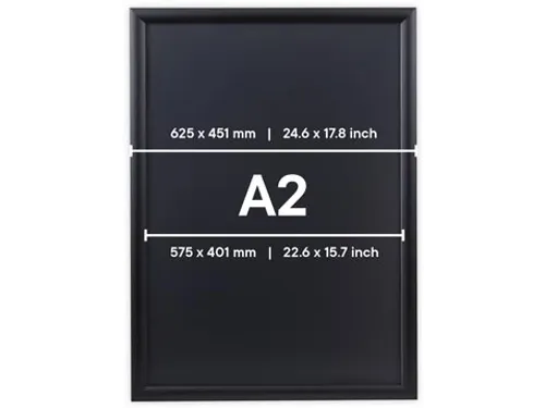 Kliklijst Europel Economy A2 25Mm Zwart