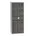 universele kast,HxBxD 2000x800x550mm,4xStalen bodem,draaigrendelslot