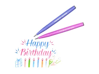 Brushpen Pentel Sign SES15C etui à 12 pastelkleuren - 7