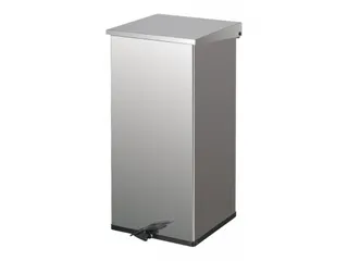 Carro-kick 110 liter brandveilige pedaalemmer RVS - 1