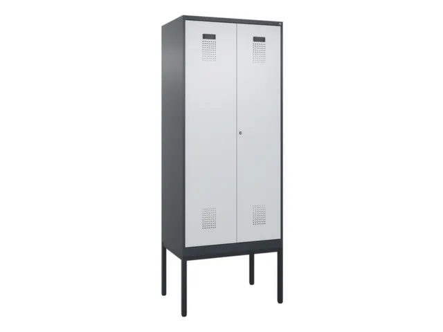 locker voor scheiding van kleding,HxBxD 2120x800x500mm,2vak