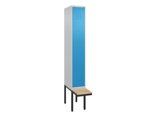 locker voor scheiding van kleding,HxBxD 2120x300x815mm,1vak