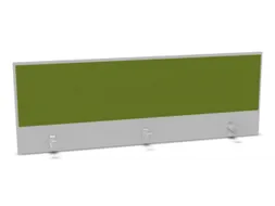 opzetpaneel bureau aanbouw achter MP-lichtgrijs BN7048-groen 1600mm