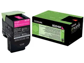 Return Program toner 802 3000 pagina 80C2HM0 magenta - 2
