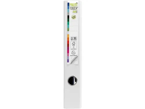 Ordner PP Prem'Touch A4maxi 50mm wit