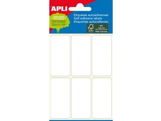Apli Etiket 26x54mm Wit - 1