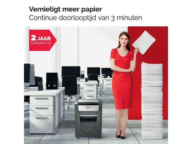 Papiervernietiger Rexel Momentum X308 snippers 5x42mm P-3