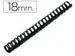 Bindrug 18Mm 21 Rings 50 Stuks Zwart