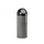 Afvalbak met pushdeksel en binnenemmer 55 Liter Metallic