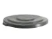 couvercle,p. conteneur de tri sélectif 75l,rond,Ø 495mm,PE,gris