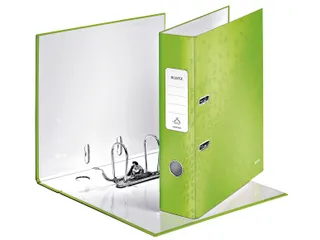 Ordner Leitz 1005 WOW 180° A4 80mm karton groen - 1