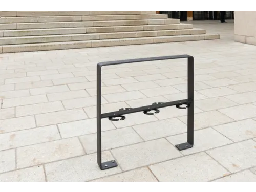 fietsbeugel,L 800mm,staal therm. verzinkt/met coating,DB703antraciet