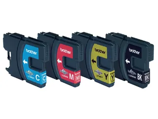 Brother LC-980 Valuepack 4 Kleuren Inktcartridges Origineel - 2