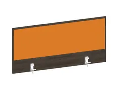 baliepaneel bureau aanbouw achter NV bruin hickory BN3005-geel 1000mm