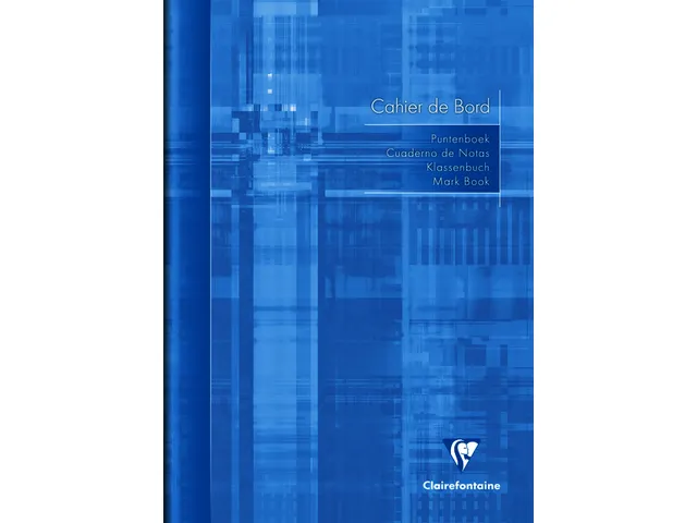 Cahier de bord enseignant A4 72 pages 110g multilingue assorti