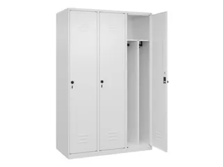 locker voor scheiding van kleding,HxBxD 1850x1200x500mm,3vak - 2