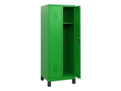 schoollocker,HxBxD 1630x600x500mm,2vak,vak B 300mm,cil.-slot,voeten