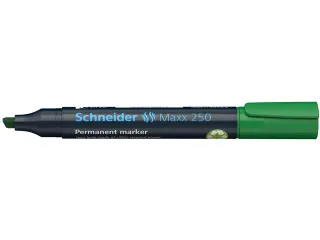 Marker Schneider Maxx 250 permanent beitelpunt groen - 4