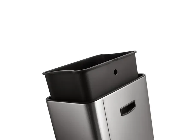 Stijlvolle Afvalbak Mirage Sensor Bin 30 Liter Mat Rvs Zwart