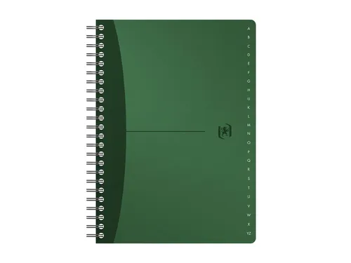 Indexboek Oxford Urban Mix A5 90vel alfabet lijn Assorti