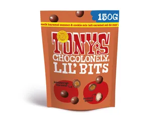 Chocolade Tony's Chocolonely Lil Bits melk karamel zeezout & cookie 15 - 2