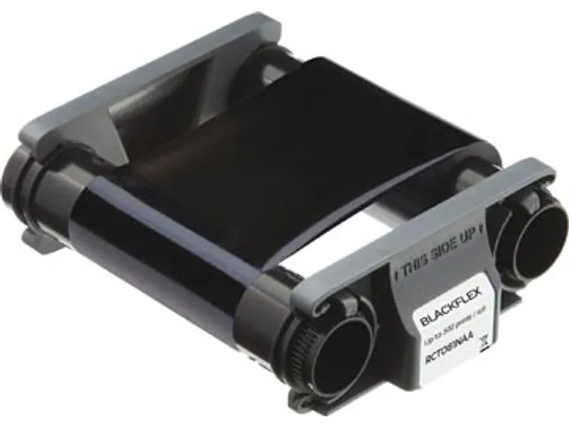 lint Blackflex monochroom zwart voor kaarten