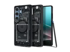 Ultra Hybrid MagFit Samsung Galaxy S25 Ultra Hoesje Zero One Zwart