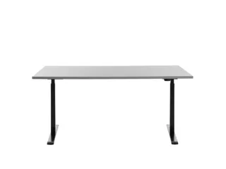 Elektrisch ihv bureau,HxBxD 700-1200x1600x800mm,blad grijs - 1
