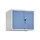 opzetkast,v. locker,2vak.,vak B 300mm,HxBxD 500x600x500mm,vleugeldeur