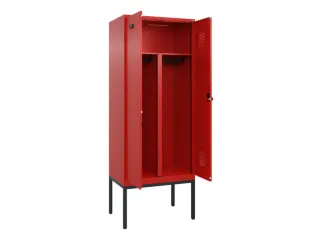PBM-locker,HxBxD 2120x800x500mm,2vak,vak B 400mm,draaigrendel - 1