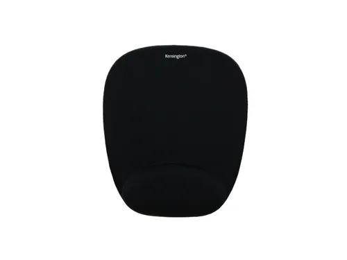 Muismat Kensington met polsondersteuning foam zwart