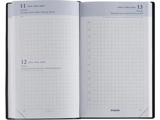 agenda Building Seta 6-talig, blauw, 2026