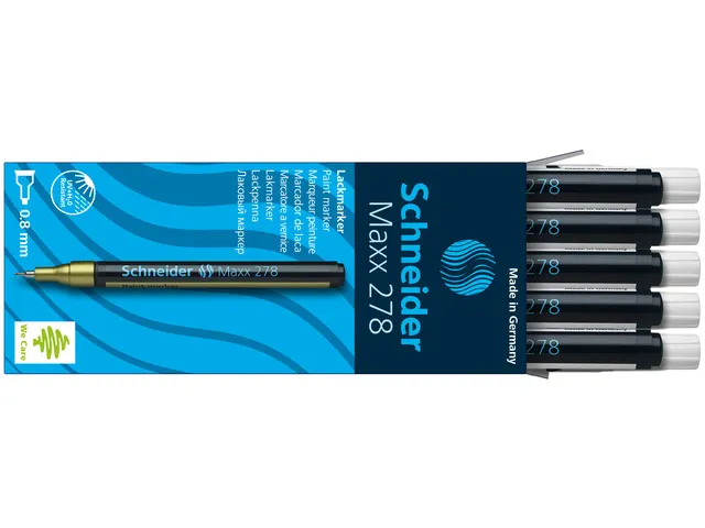 Lakmarker Schneider Maxx 278 0.8mm Wit