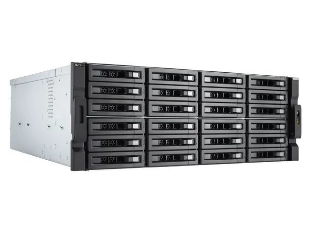 QNAP TS-h2483XU-RP, NAS, Rack (4U), Intel Xeon E, E-2236, Zwart