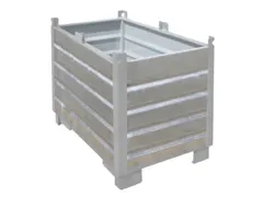 Benne Hxlxp 850X600X1200Mm 0 5M³ Force 500Kg Galvanisé