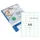 Etiket Rillprint 48.5x25.4mm mat transparant 1100 etiketten
