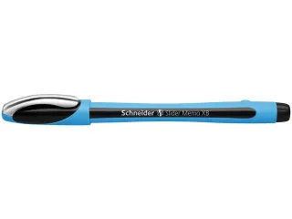 Balpen Schneider Slider Memo XB 1,4mm kogelbreedte zwart - 1