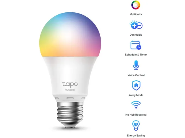 Smart Wi-Fi Light Bulb Multicolor Led Lamp E27 2 Pack