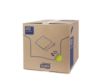 Tork 477860 Soft Lunchservet Advanced Limoen 33x33cm - 4