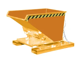 3-zijdige kiepbak,HxLxB 890x1260x1010mm,0,3m³,draagverm. 750kg - 1