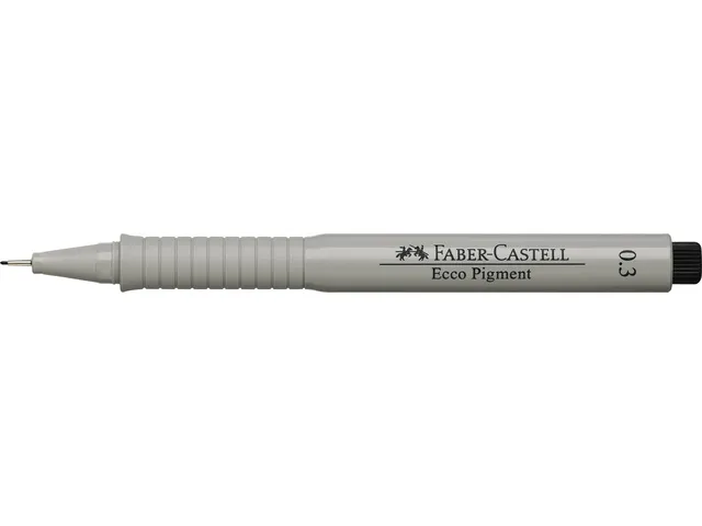 Tekenpen Faber Castell Ecco Pigment 0.3Mm Zwart