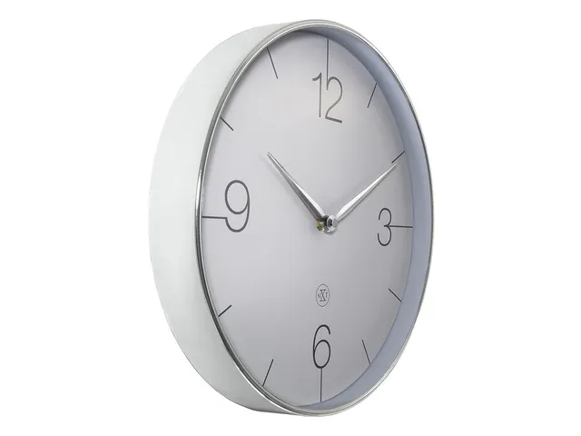 Horloge murale NeXtime Finesse Ø30,5cm argent