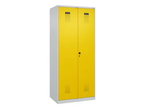 PBM-locker,HxBxD 1850x800x500mm,2vak,vak B 400mm,draaigrendel